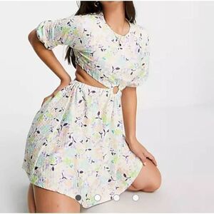 NWT ASOS Floral Cutout Dress